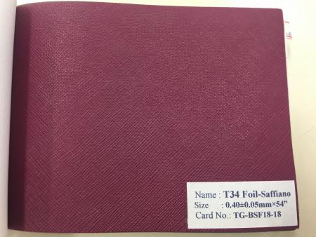 PU Leather Foil PU Leather Film for Shoe/Belt/Bag/Glove/Upholstery/ 3C leather case